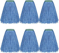 Matthew Cleaning 16oz 6Pack Cotton Floor Mop, Cotton Looped-Open String Heavy by MATTHEWCLEANINGPRODUCTS
