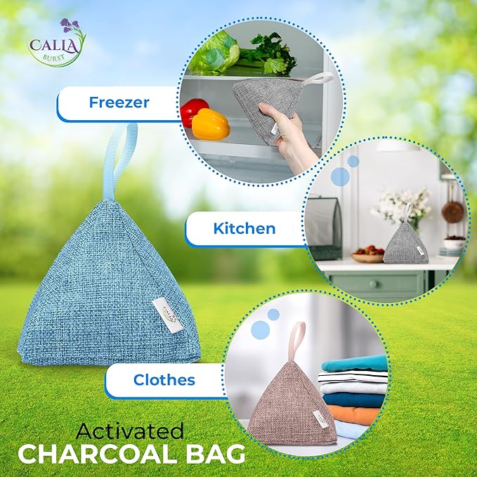 4 Pack Bamboo Charcoal Air Purifier Bags 200 Grams Each - Image 5