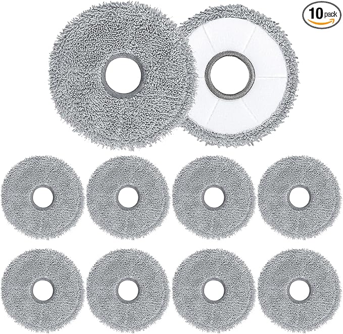 10 Pack Mop Pads for Dreame X40 Ultra/X40 Master/L40 Ultra/L10s Plus/L10s Pro by Soniicmomo