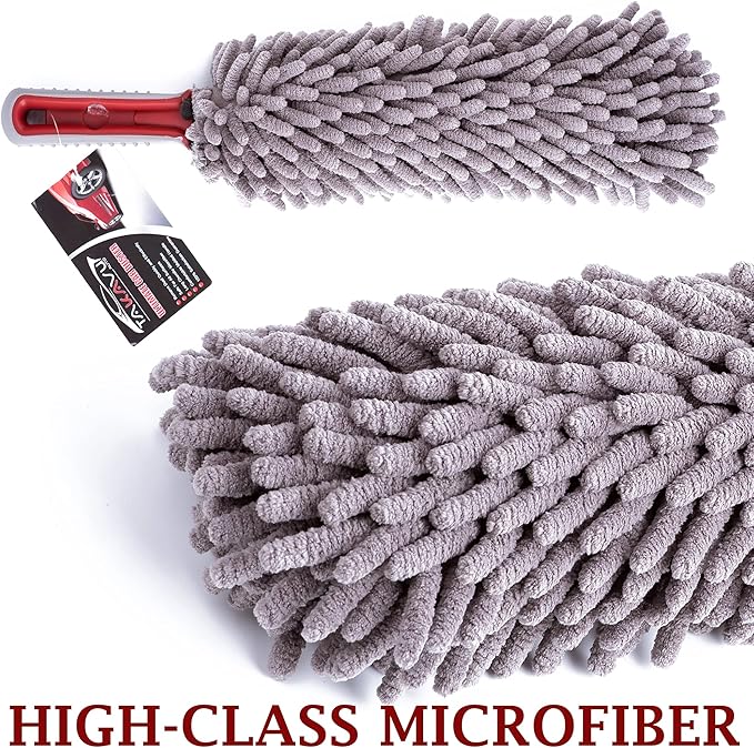 Car Duster Interior by TAKAVU, 360° Microfiber Fingers, Unbreakable Comfort - Image 4
