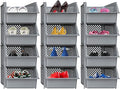 Skywin Plastic Stackable Storage Bins by Skywin