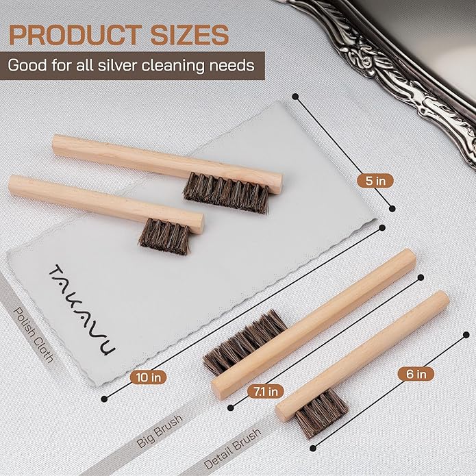 TAKAVU Horsehair Detail Brush Set - Image 3
