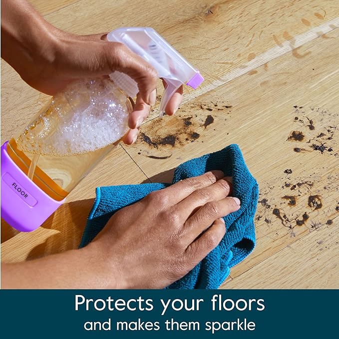 Grove Co. Floor Cleaner Refill Concentrate + 1 x Durable Glass Spray Bottle - Image 3