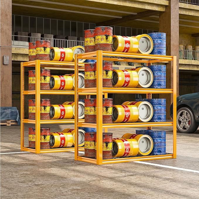 REIBII 40" W Garage Shelving 2240 LBS Storage Shelves Adjustable Heavy Duty - Image 6