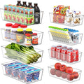 Simple Houseware Pantry Bins Storage Organizer, 8 Packs by SimpleHouseware