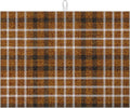 Brown Plaid Dish Drying Mat for Kitchen Counter Microfiber Absorbent Dish by VisittheDuibelproduct
