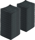 Microfiber Cleaning Cloths, 120 Pack, All-Purpose, Highly Absorbent, Washable by JDHomease