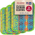 Wet-it! Skrubba 3-Pack Reusable Dish Scrubbers – Non-Scratch Scouring Pads by Wet-It
