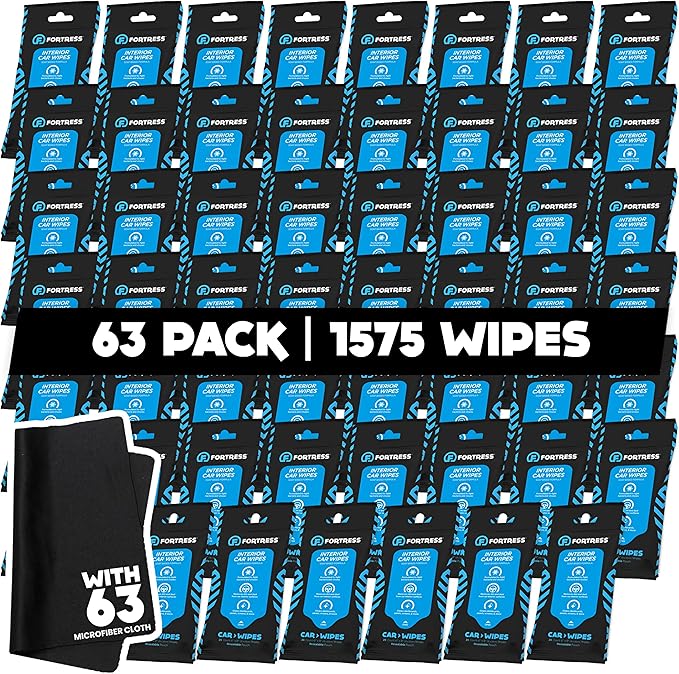 Fortress Car Interior Wipes by Fortress