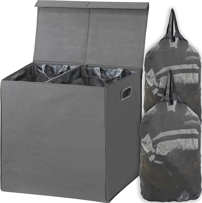 Simple Houseware Double Laundry Hamper by SimpleHouseware