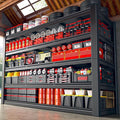 3125LBS Storage Shelves, 60.1" W Garage Shelving Heavy Duty, Adjustable Metal by Unknown