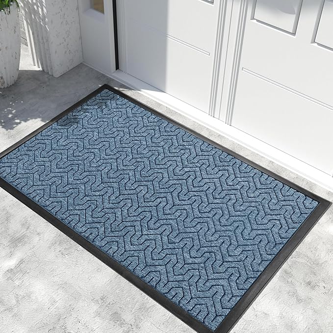 Yimobra Large Door Mat Outside Entrance 47x32, Waterproof Heavy Duty Outdoor by Yimobra