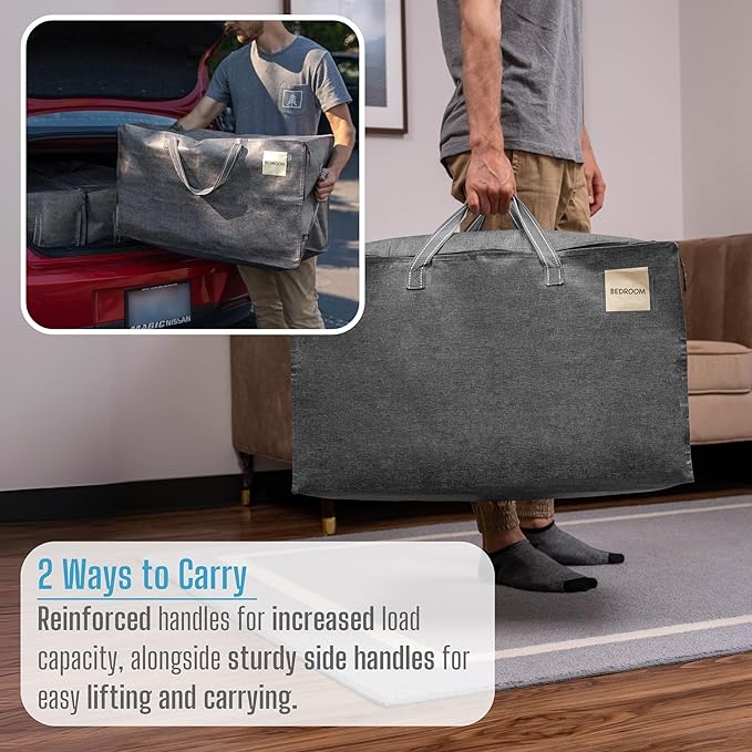 VENO 8 Pack Moving and Storage Bags, Heavy Duty, Alternative to Moving Boxes - Image 6