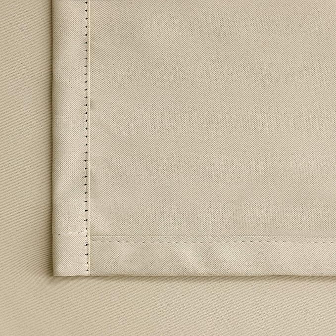 BGment Beige Curtains Kitchen Window Over Sink 36 Inches Length - Image 7