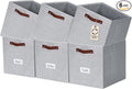 DECOMOMO Storage Cubes, Fabric Organizer Bins by DECOMOMO