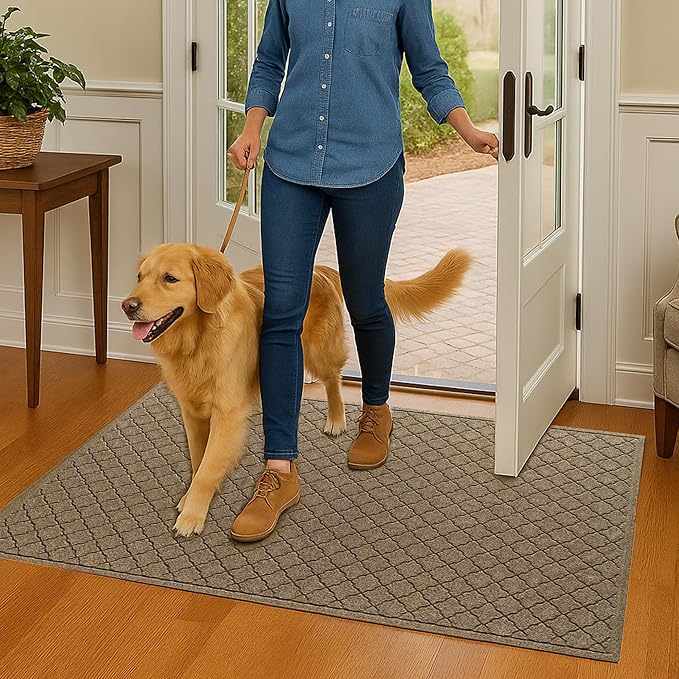WaterHog Heavy Duty Doorway Mat, Made in USA, Durable & Skid-Resistant Entryway - Image 2