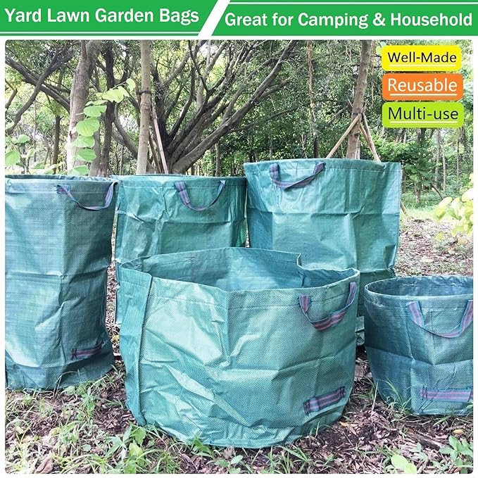 Standard 2-Pack 16 Gallon Yard Lawn Garden Bags - Image 6