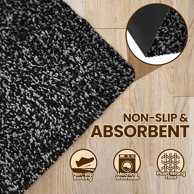 Premium Microfiber Indoor Door Mat – 24"x36" Washable Entry Mat, Waterproof - Image 5