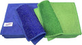 12 Pack Microfiber Scrub Dish Cleaning Cloth, Non-Scratch, Reusable & Durable by AccoHolly