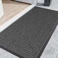 Indoor Outdoor Front Door Mats, Garage Entrance, Stain and Fade Resistant by Futurwit