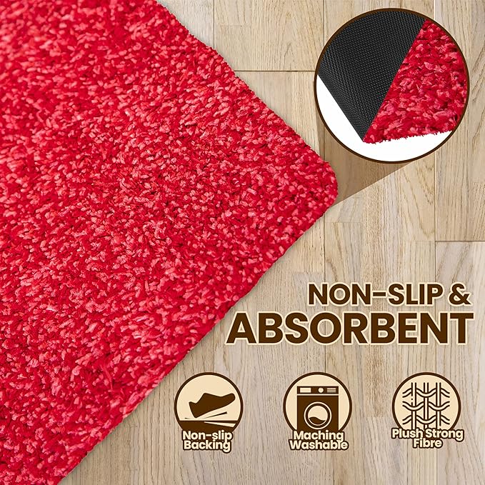 Premium Microfiber Indoor Door Mat – 36"x72" Washable Entry Mat, Waterproof - Image 5