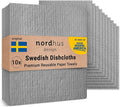 Nordhus Design Swedish Dishcloths, Washable Cellulose Cotton Kitchen Cloths by nordhusdesign