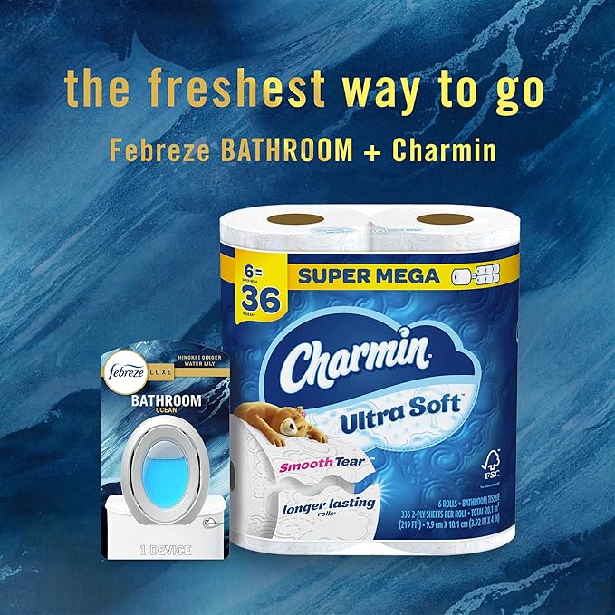 Febreze Bathroom Air Freshener, Odor-Fighting, Plug In Alternative, Air - Image 8