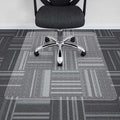 Large Chair Mat for Carpet, Easy Glide Plastic Carpet Floor Protector Mat for by HOMEK
