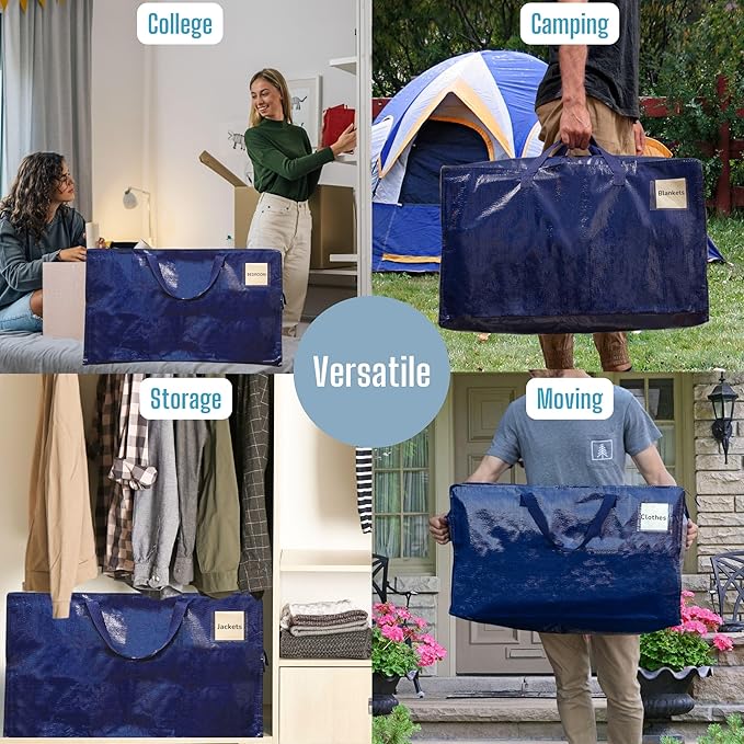 VENO 2 Pack Moving and Storage Bags, Heavy Duty, Alternative to Moving Boxes - Image 7