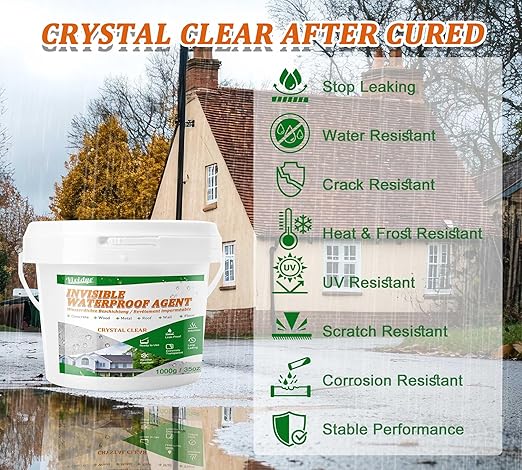 Waterproof Sealant 35oz, Transparent Waterproof Coating - Image 4