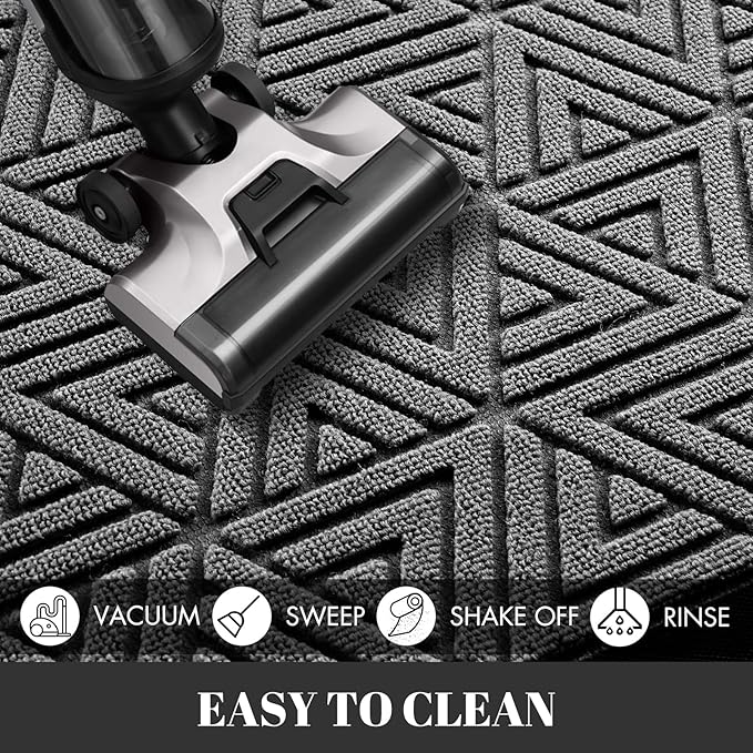 Yimobra Extra Large Door Mat 60x32, All-Weather Waterproof Non-Slip Welcome - Image 9