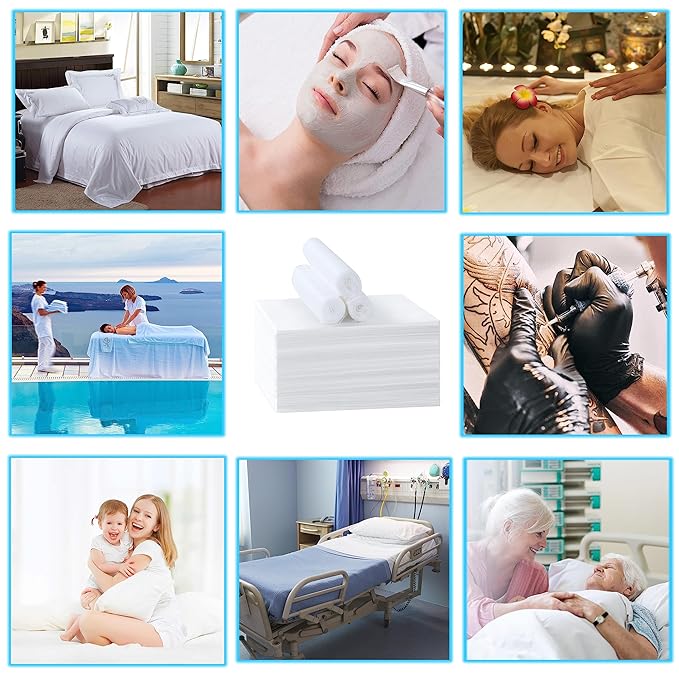 Disposable Bed Sheets for Massage Table 200 Pcs 31" x 71" Waterproof Massage - Image 3
