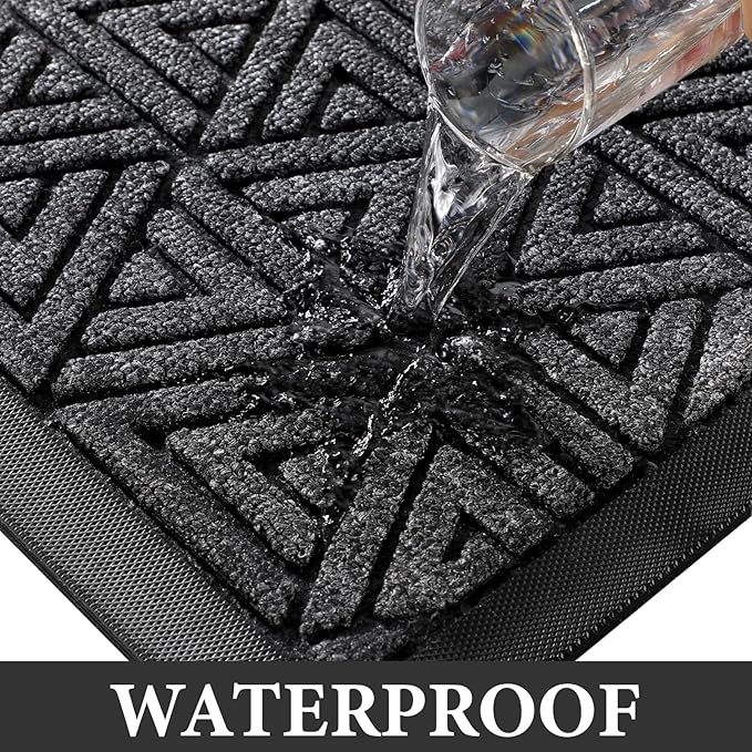 Yimobra Outdoor Mats for Front Door 29.5x17, All-Weather Waterproof Non-Slip - Image 7