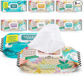 6 Packs Surface Cleaning Wipes, Thick & Large Dispose, All-Purpose Cleaner by JuniperCLEAN
