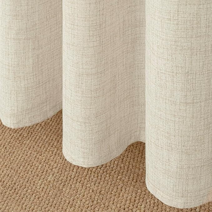 YoungsTex Linen Curtains 90 Inch Length - Image 8