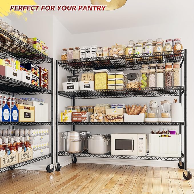 REIBII 55.5''W Heavy Duty Metal Shelves - Image 8