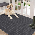 BEQHAUSE Waffle Door Mats Indoor 36"x60", Dog Mat by BEQHAUSE