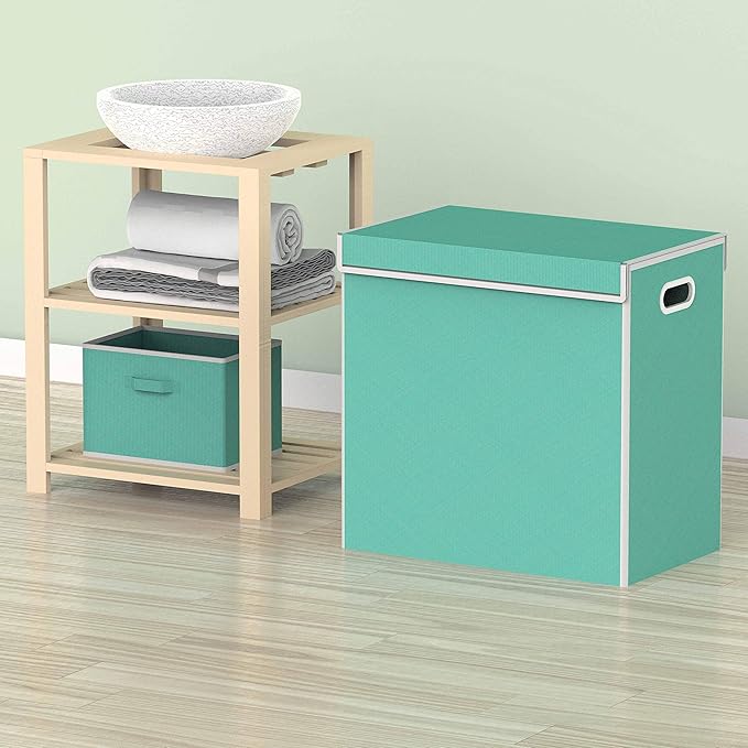 Simple Houseware Double Laundry Hamper - Image 6