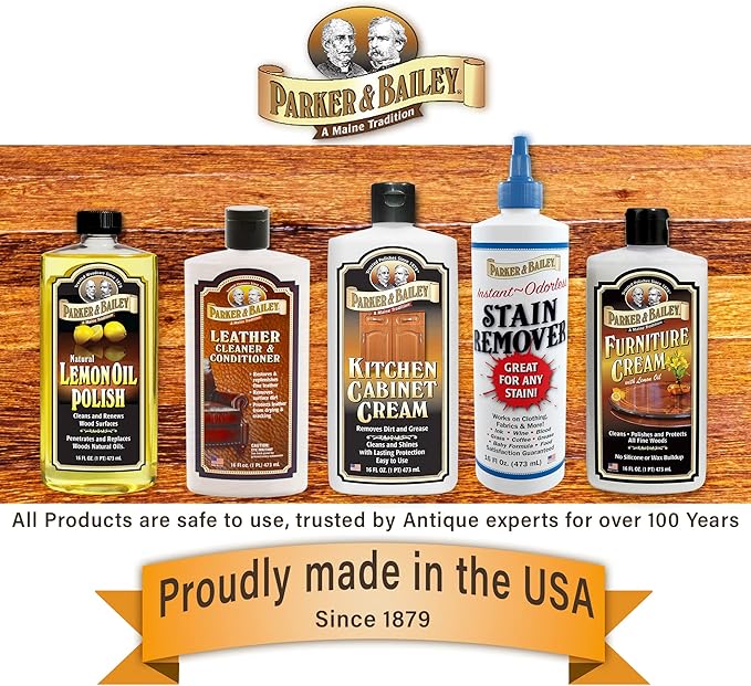 Parker and Bailey Kitchen Cabinet Cream-Wood Cleaner-Grease Remover 16 oz - Image 7