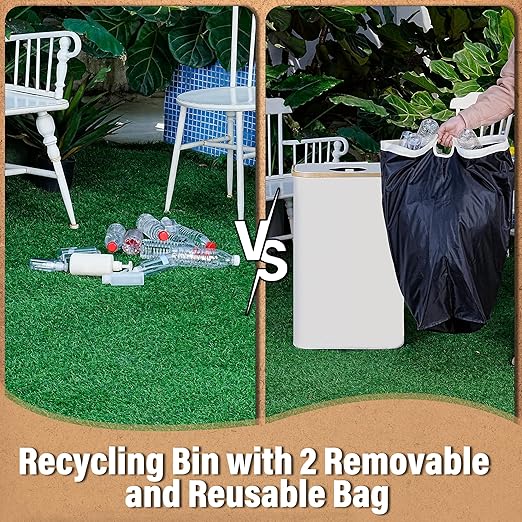efluky Recycling Bin 100L, 26 Gallon Recycle Bins - Image 3