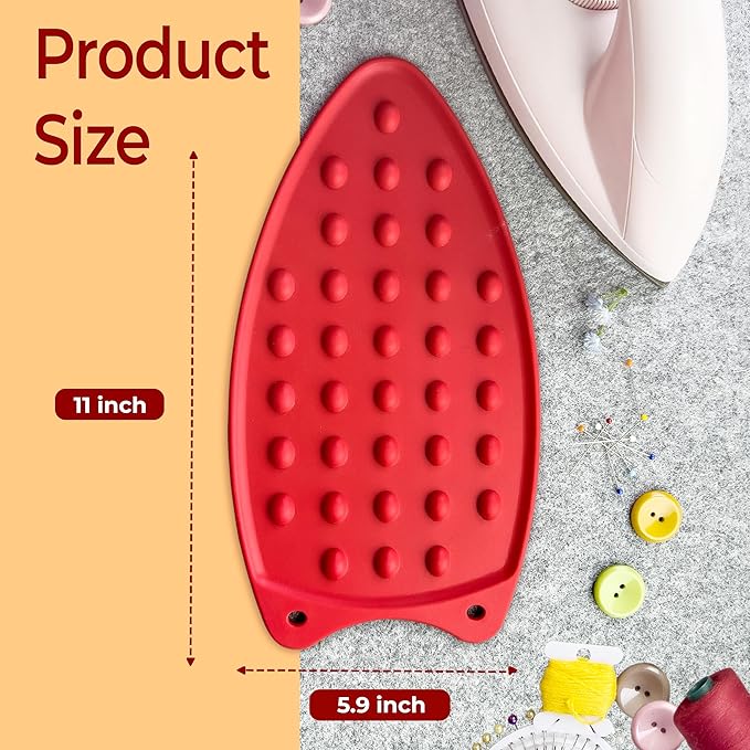 Savina Silicone Rest Pad for Ironing Board. Heat Resistant Pad, Thicker - Image 2