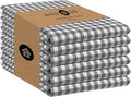Native Fab Gingham Kitchen Towels 6 Pack, 100% Cotton 16x26 Inch, Absorbent & by NativeFab