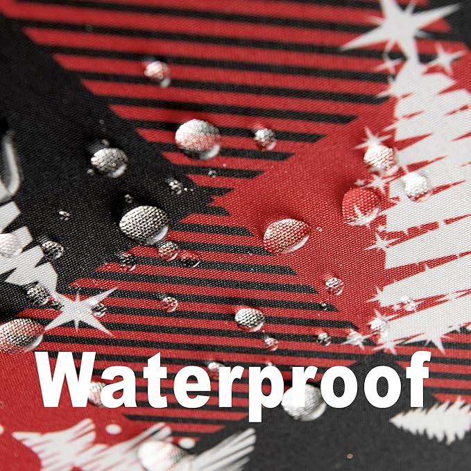 Waterproof Christmas Tree Tablecloth Fabric - Image 4