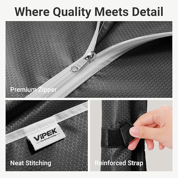 VIPEK V5C Covered Clothes Rack Heavy Duty Portable Closet Wardrobe, - Image 4