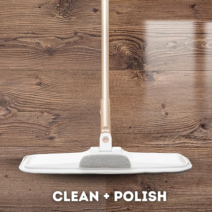 Quick Shine Ultimate Gold Clean + Polish Mop Kit | All-in-One 10 Pc Kit - Image 6