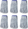KLEEN HANDLER Cut End Finish Mop | 1.25" Universal Headband Maximum Absorption by BisonLife