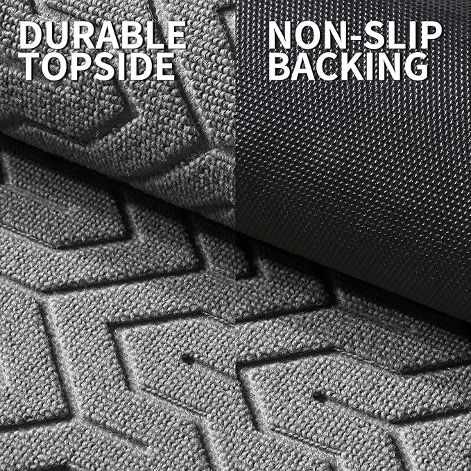 Yimobra Large Door Mat Outside Entrance 47x32, Waterproof Heavy Duty Outdoor - Image 4