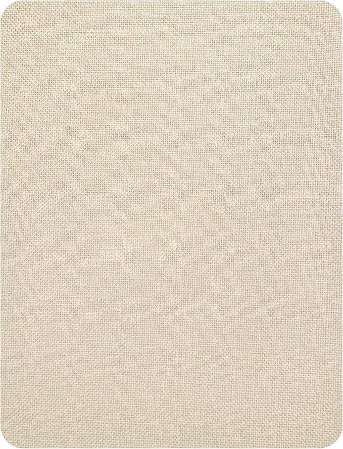 KING MOUNTAIN Coarse Linen Repair Patches, Self-Adhesive Linen Fabric Patches by ForABetterHomeLife