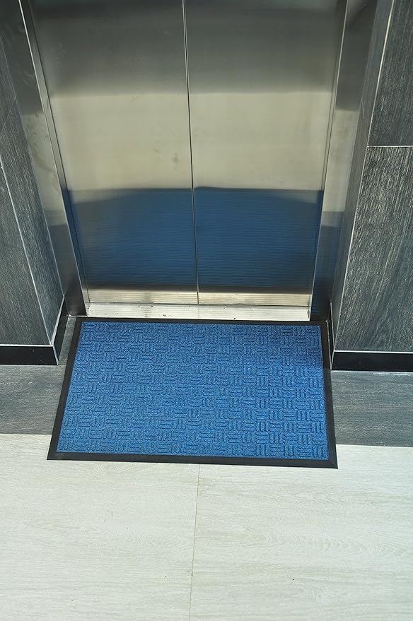 Kempf Water Retainer Entrance Mat, Indoor Outdoor Rubber Rug, Moisture Trapping - Image 3