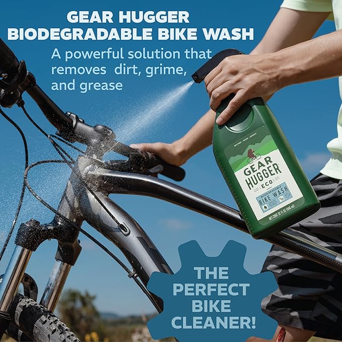 Gear Hugger Bike Wash Spray – Eco-Friendly Cleaner Spray, Wash Soap - Image 2